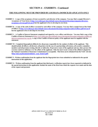 Application to Act as a Discount Medical Plan - Louisiana, Page 10