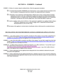 Application to Act as a Third Party Administrator in the State of Louisiana - Louisiana, Page 13
