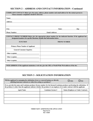 Application to Act as a Third Party Administrator in the State of Louisiana - Louisiana, Page 8