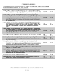 Application for Change of Control of a Louisiana Domiciled Insurer - Louisiana, Page 9