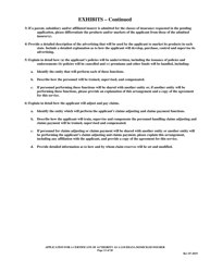 Application for a Certificate of Authority as a Louisiana Domiciled Insurer - Louisiana, Page 13