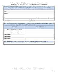 Application for a Certificate of Authority as a Louisiana Domiciled Insurer - Louisiana, Page 16