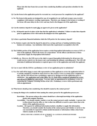 Application for a Certificate of Authority as a Louisiana Domiciled Insurer - Louisiana, Page 5