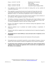 Form DPSLP8012 Application for Liquefied Petroleum Gas Permit - Louisiana, Page 6