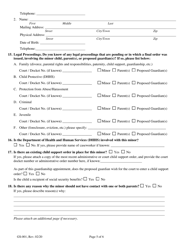 Form GS-001 Petition to Appoint Guardian of Minor - Maine, Page 5