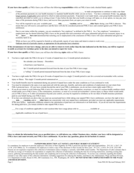 Form WH-381 Notice of Eligibility and Rights &amp; Responsibilities (Family and Medical Leave Act), Page 2
