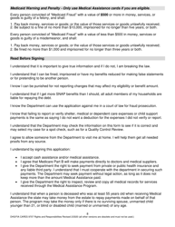 Form DHS/FIA CARES9707 Rights and Responsibilities - Maryland, Page 8