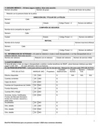 Formulario DHS/FIA9702 Solicitud De Asistencia Para Una Persona - Maryland (Spanish), Page 3