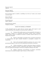 Maryland Statutory Form Personal Financial Power of Attorney - Maryland, Page 3