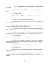 Maryland Statutory Form Limited Power of Attorney - Maryland, Page 7