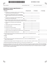 Form 63 FI Financial Institution Excise Return - Massachusetts, Page 6