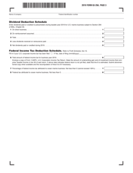 Form 63-29A Ocean Marine Profits Tax Return - Massachusetts, Page 3