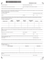 Form ENDS-PQ Personal Questionnaire - Massachusetts, Page 2