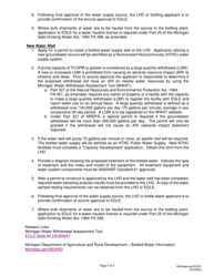 Application for State of Michigan Bottled Water Source Approval - Michigan, Page 4