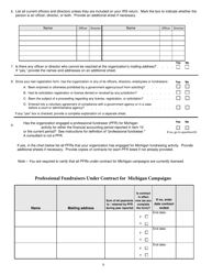 Form CTS-02 Renewal Solicitation Form - Michigan, Page 5