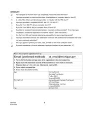Form CTS-02 Renewal Solicitation Form - Michigan, Page 8