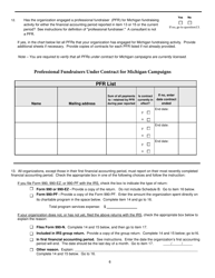 Form CTS-01 Initial Solicitation Form - Michigan, Page 6