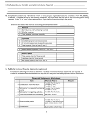 Form CTS-01 Initial Solicitation Form - Michigan, Page 7