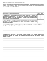Form FIS1030 Credit Card License Application - Michigan, Page 8