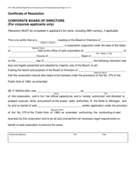 Form FIS1030 Credit Card License Application - Michigan, Page 9