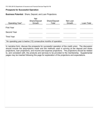 Form FIS1056 Application for Permission to Organize a State-Chartered Credit Union - Michigan, Page 9