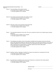 Form FOC125 Alternative Dispute Resolution Summary Report - Michigan, Page 4