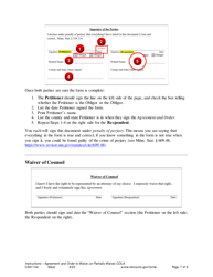 Instructions for Form CSX1105 Agreement and Order to Waive (Or Partially Waive) Cost-Of-Living Adjustment - Minnesota, Page 7