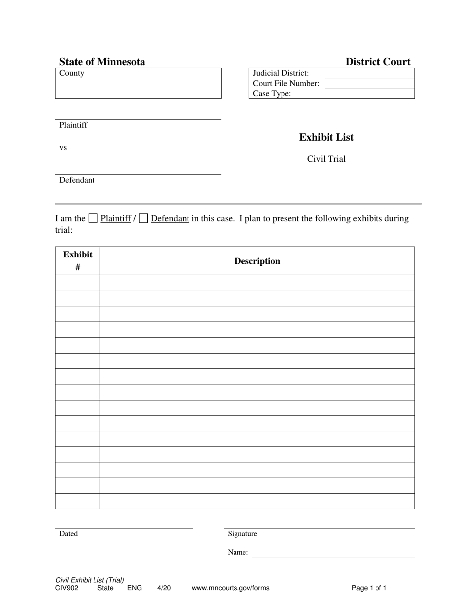 Exhibit A Form 3560 10 Fillable Printable Forms Free Online