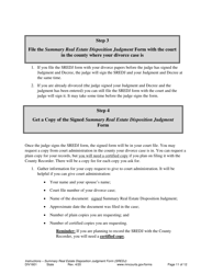 Instructions for Form 80.1.2 Summary Real Estate Disposition Judgment - Minnesota, Page 11
