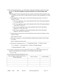 Form JGM301 Financial Disclosure - Minnesota, Page 2