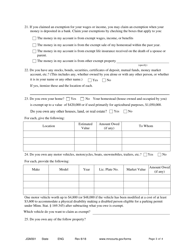 Form JGM301 Financial Disclosure - Minnesota, Page 3