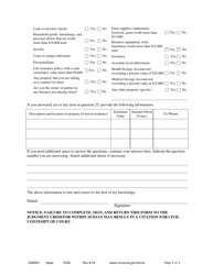 Form JGM301 Financial Disclosure - Minnesota, Page 4