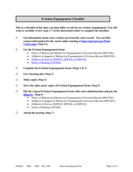 Form HOU501 Instructions - Expungement of Eviction Record - Minnesota, Page 3