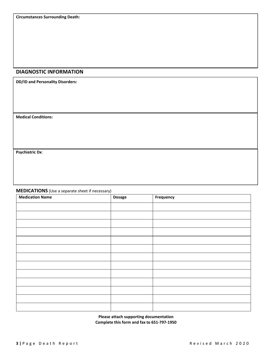 Death Report - Minnesota, Page 3