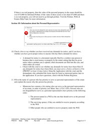 Instructions for Form PRO702, PRO902, PRO901 - Minnesota, Page 6