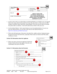 Instructions for Form PRO802, PRO902, PRO901 - Minnesota, Page 4