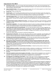 Form RP-01 Registration Permit Facility Information - Minnesota, Page 3