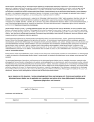 Farm Certification Application - Mississippi, Page 2