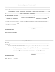 Power of Attorney for Pesticide Registration - Mississippi, Page 2