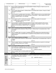 NPDES Form 2C (EPA Form 3510-2C) Application for Npdes Permit to Discharge Wastewater Existing Manufacturing, Commercial, Mining, and Silviculture Operations, Page 19