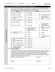 NPDES Form 2C (EPA Form 3510-2C) Application for Npdes Permit to Discharge Wastewater Existing Manufacturing, Commercial, Mining, and Silviculture Operations, Page 21