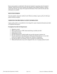 Form 99 Authorization for the Use/Disclosure of Protected Health Information - Mississippi, Page 5