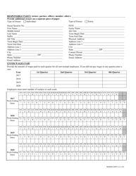 Form MODES-2699 Unemployment Tax Registration - Missouri, Page 3