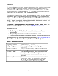 Form MO780-2883 Volkswagen Trust Nongovernment Truck Program Application - Missouri, Page 3