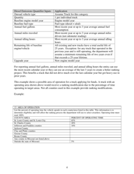 Form MO780-2843 Volkswagen Trust Government Truck Program Application - Missouri, Page 6