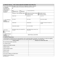 Form MO780-2885 Volkswagen Trust Airport and Cargo Program Application - Missouri, Page 3