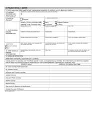 Form MO780-2884 Volkswagen Trust Locomotive and Marine Program Application - Missouri, Page 3