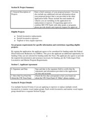 Form MO780-2884 Volkswagen Trust Locomotive and Marine Program Application - Missouri, Page 5