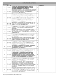 Form MO780-1602 Small Quantity Generator Inspection Checklist - Missouri, Page 8