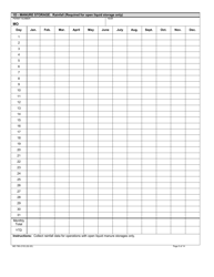 Form MO780-2153 Cafo Record Keeping Forms Checklist - Missouri, Page 5